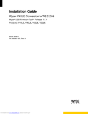 Wyse V30LE Installation Manual