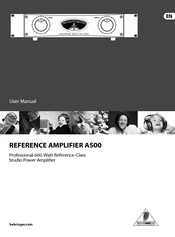 Behringer A500 User Manual