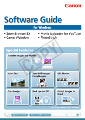 Canon PowerShot A1200 Software Manual
