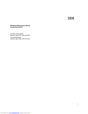 IBM PC 300 Maintenance Service Manual