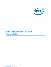 Intel D925XHY Product Manual
