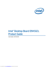 Intel D945GCL Product Manual