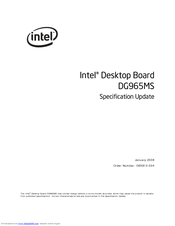 Intel DG965MS Specification