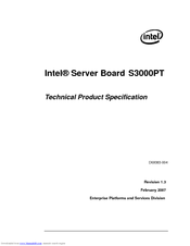 Intel S3000PT Specification