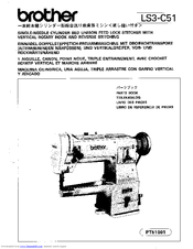 Brother LS3-C51 Parts Manual