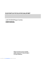Haier LV1513 User Manual