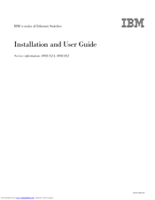 IBM 4002AX2 Installation And User Manual