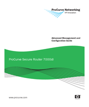 HP ProCurve Secure Router 7203dl  J8753A J8753A Configuration Manual