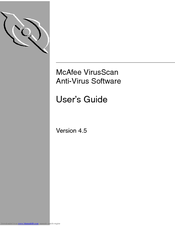 McAfee VirusScan User Manual