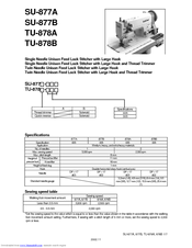 Brother TU-878A Pasts List