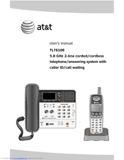 AT&T TL76108 User Manual