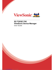 ViewSonic SC-T45 User Manual