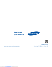 Samsung BHM3700NDAC User Manual