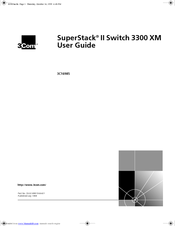3Com SuperStack II 3300 XM User Manual