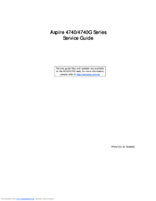 Acer Aspire 4740G Service Manual