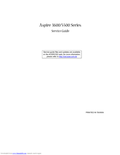 Acer Aspire 5500 Service Manual
