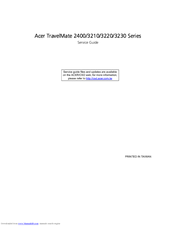 Acer TravelMate 2400 Series Service Manual