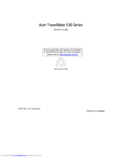 Acer TravelMate 530 Series Service Manual