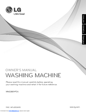 LG SteamWasher WM3360HVCA Owner's Manual