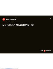 Motorola Milestone X2 User Manual