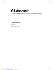 Gigabyte GA-G1.ASSASSIN User Manual