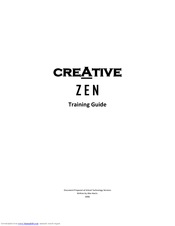 Creative ZEN Manual