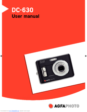 AgfaPhoto DC-630 User Manual