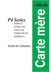 Asus P4P800-X Guide Utilisateur