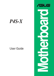 Asus P4S-X User Manual