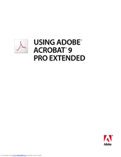 Adobe 62000236 Using Manual