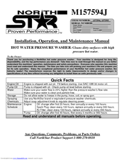 North Star M157594J User Manual
