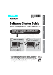 Canon PowerShot SD100 Software Starter Manual