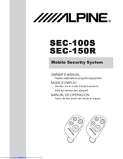 Alpine SEC-150R Owner's Manual