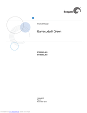 Seagate BARRACUDA GREEN ST1500DL003 Product Manual