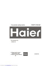 Haier HWM90-728 User Manual