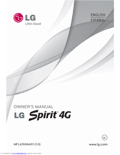 LG Spirit 4G Owner's Manual
