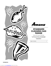 Amana AGR3530AAW Use And Care Manual