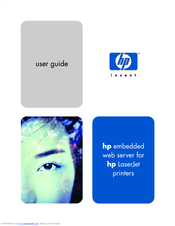 HP LaserJet 4550 series User Manual