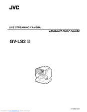 JVC GV-LS2W User Manual