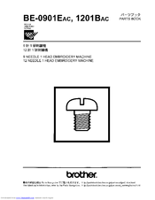 Brother BE-1201B AC-PC Parts Manual