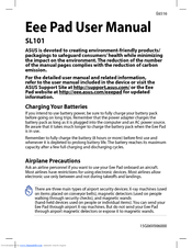 Asus SL101-B1-BR User Manual