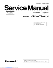 Panasonic Toughbook CF-30KTPAXxM Service Manual