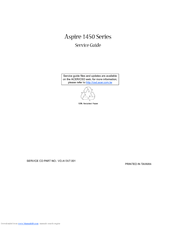 Acer Aspire 1450 Series Service Manual