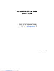 Acer TravelMate Victoria Series Service Manual