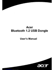 Acer BT-900 User Manual