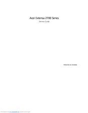 Acer Extensa 2700 Series Service Manual