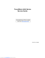 Acer TravelMate 6493 Series Service Manual