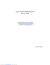 Acer Aspire 8530 Series Service Manual