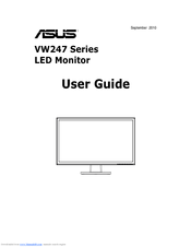 Asus VW247T User Manual