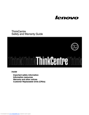 Lenovo ThinkCentre A58 Manual